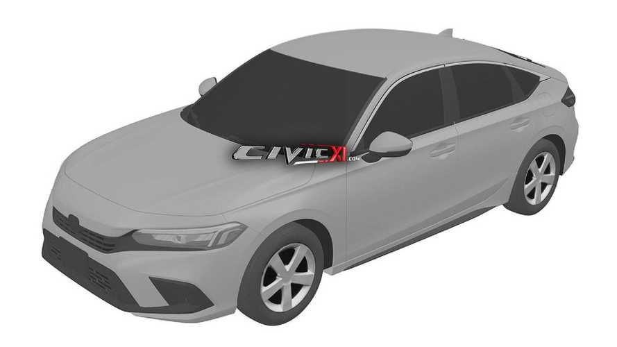 honda-civic-11th-generation-design-trademark-front-three-quarters